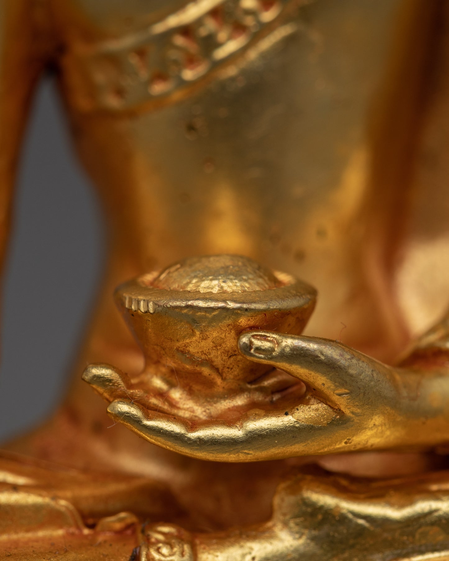 Lotus Buddha Statue | Shakyamuni Buddha Traditional Artwork