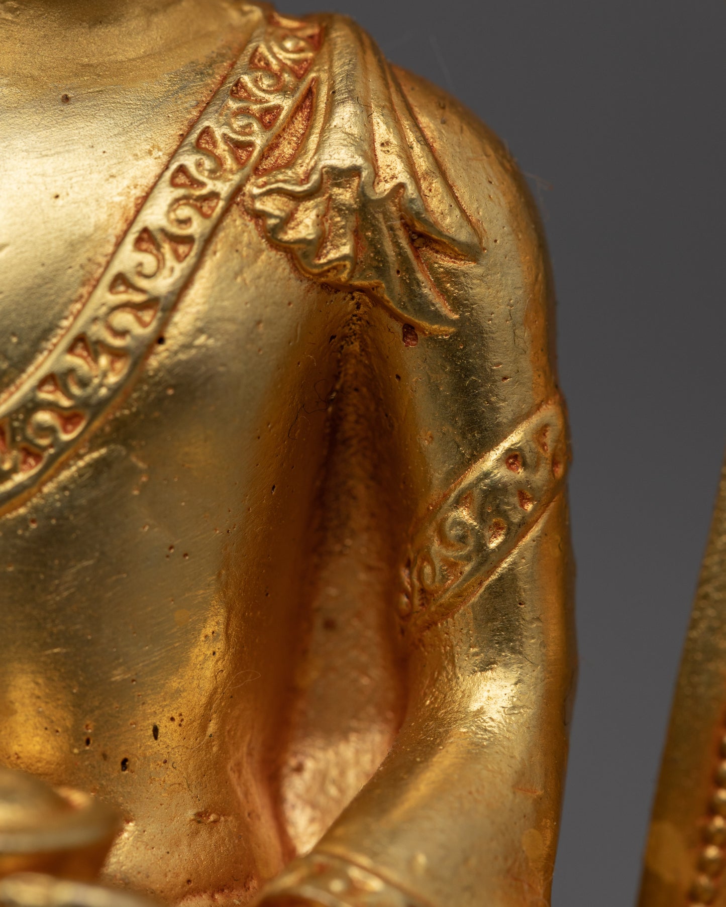 Lotus Buddha Statue | Shakyamuni Buddha Traditional Artwork