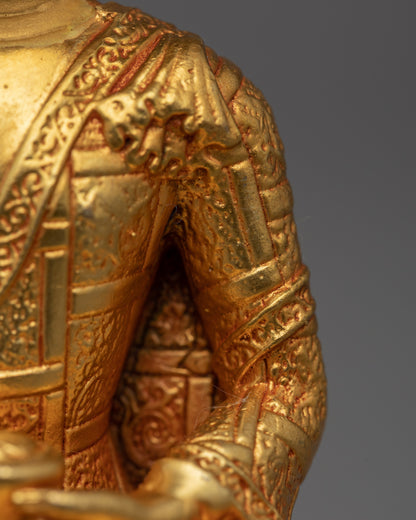 Tibetan Shakyamuni Buddha Statue | Himalayan Buddhist Sacred Art