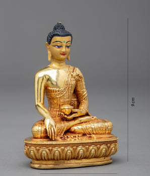 Miniature Shakyamuni Buddha Statue | Zen Room Decor