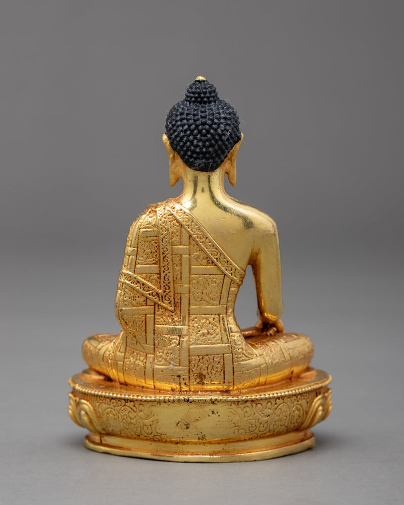 Miniature Shakyamuni Buddha Statue | Zen Room Decor