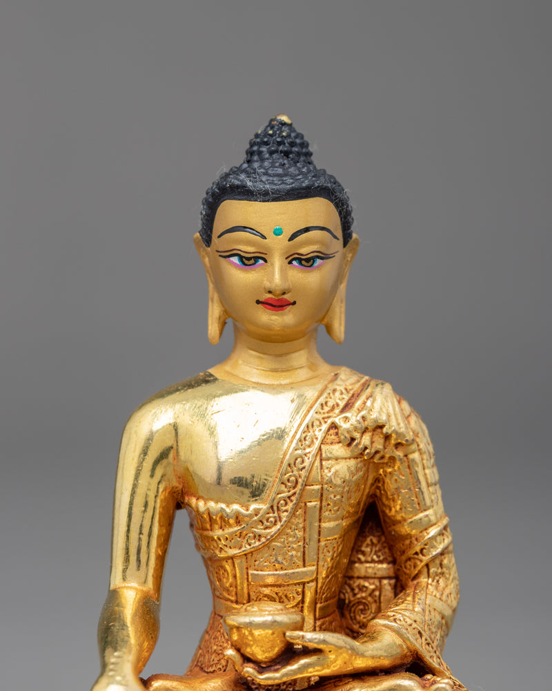 Miniature Shakyamuni Buddha Statue | Zen Room Decor