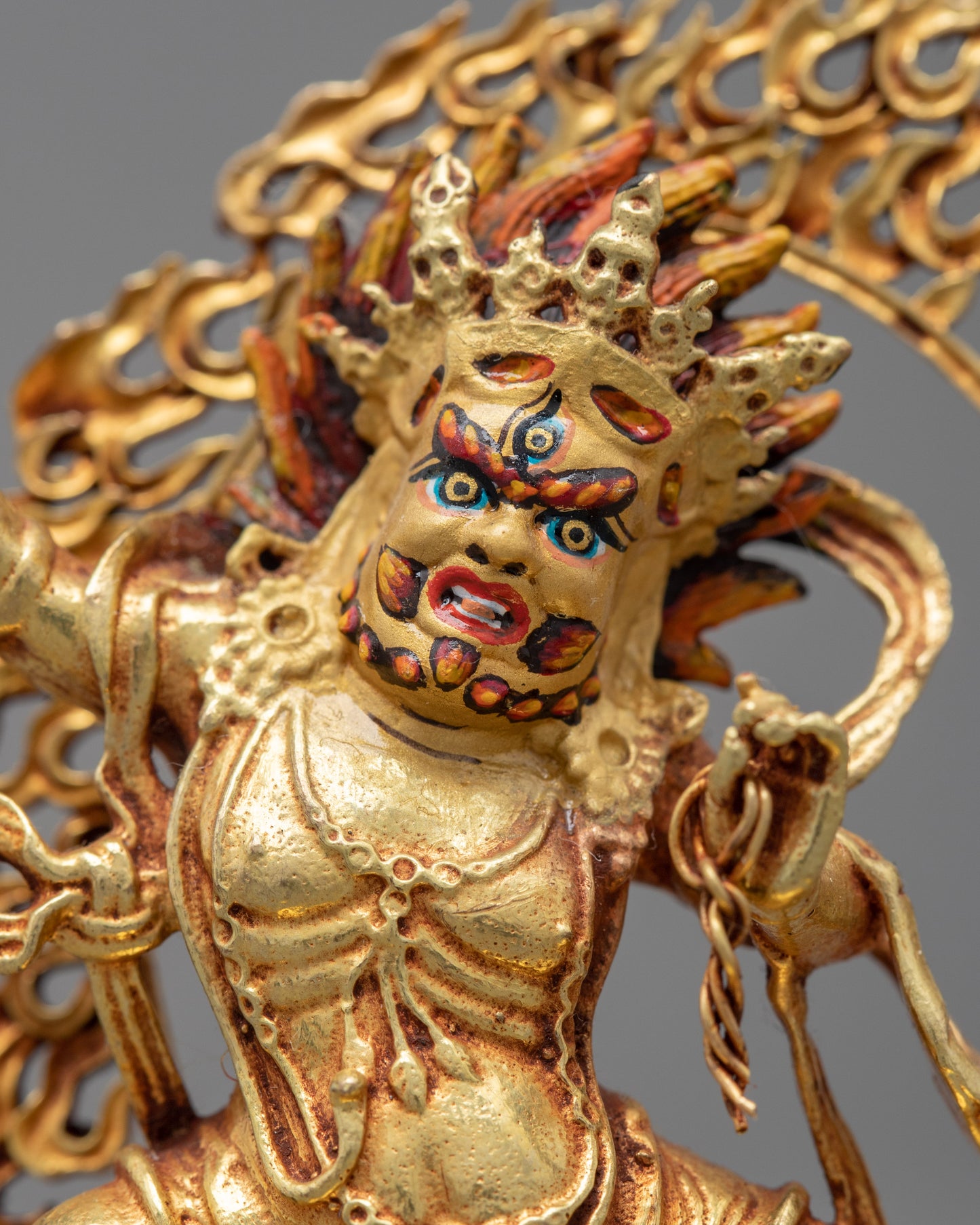 Vajrapani Mini Statue | Vajrayana Ritual Item