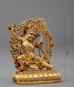 Vajrapani Mini Statue | Vajrayana Ritual Item