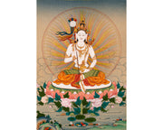 Dakini Mandarava | Guru Padmasambhava Consort | Tibetan Thangka Painting