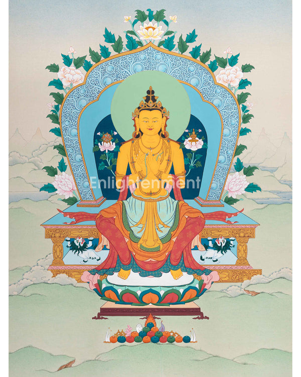 Maitreya Buddha Thangka