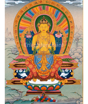 Maitreya Future Buddha Thangka | Tibetan Buddhist Painting | Himalayan Art