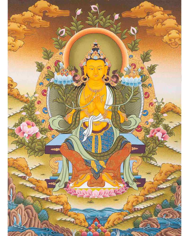 Maitreya Buddha Thangka 