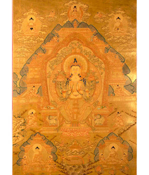 Maitreya Buddha Thangka