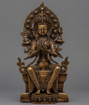 The Future Buddha Maitreya Statue