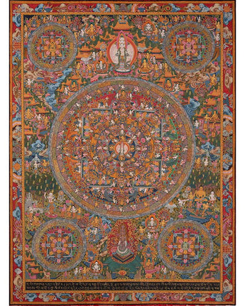 Mandala1000 Armed Lokeshvara
