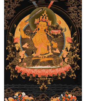 Manjushree Bodhisattva Thangka