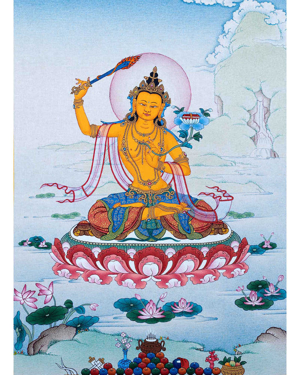 Manjushri Art | Buddha Thangka