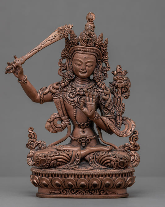 Handmade Manjushri Statue