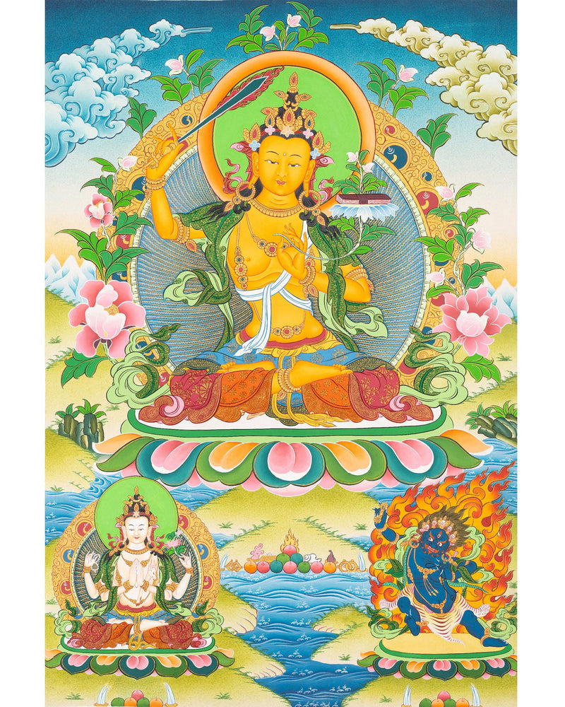 Manjushri Thangka 