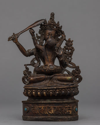 Manjushri Boddhisattva Sculpture