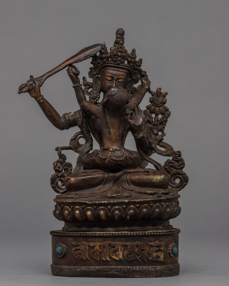 Manjushri Boddhisattva Sculpture