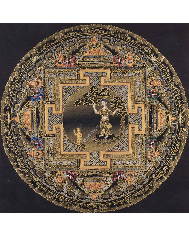 Mayadevi Mandala Thangka