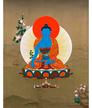 Medicine Buddha | Buddhist Thangka