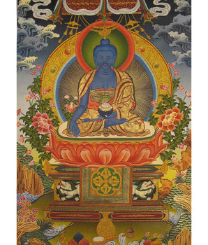 Medicine Buddha Thangka