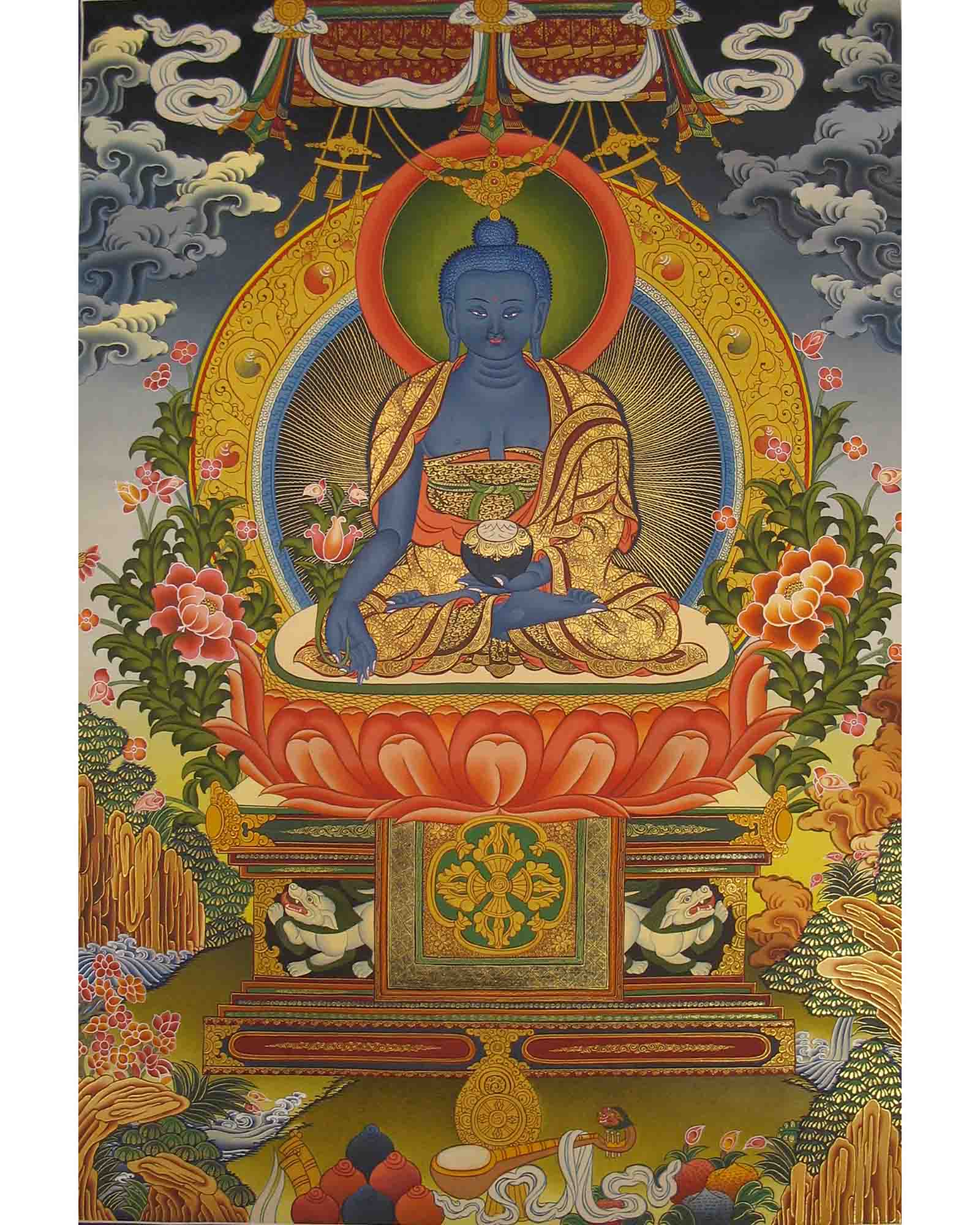Medicine Buddha Thangka