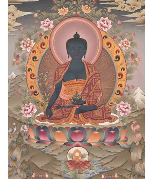 Medicine Buddha Thangka