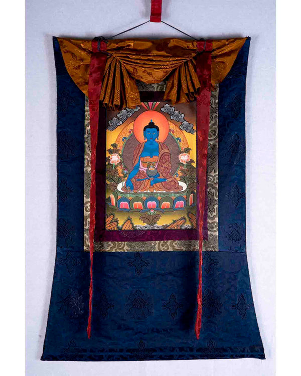 Medicine Buddha With Brocade