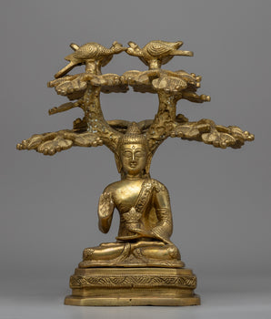 Brass Buddha Statue
