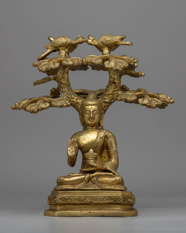 Brass Buddha Statue 
