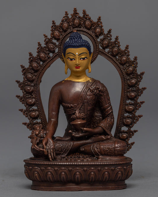 Mini Medicine Buddha Statue | Bhaisajyaguru Buddha