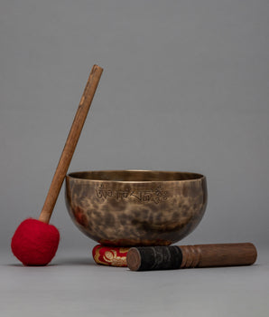Buddhist Moon Singing Bowl