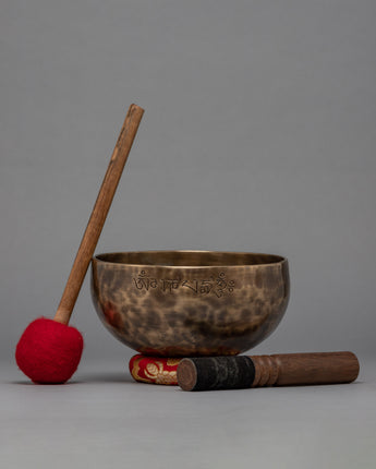 Buddhist Moon Singing Bowl