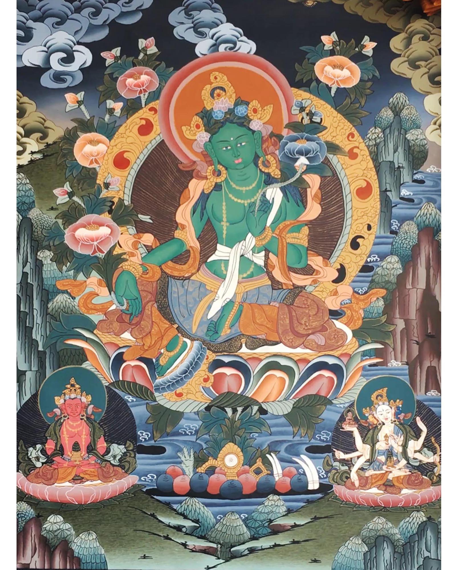 Mother Green Tara