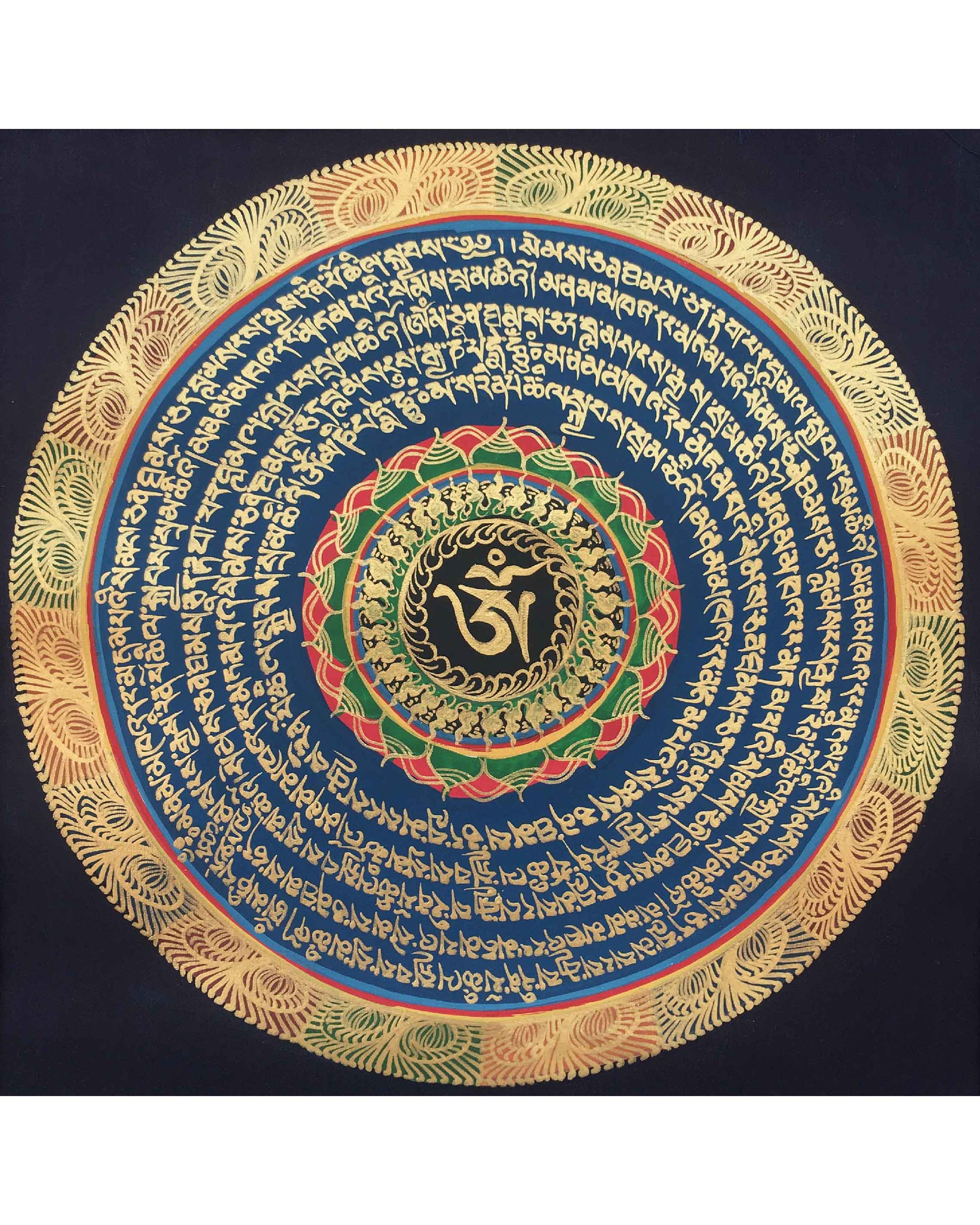 Mounted Mandala Thangka