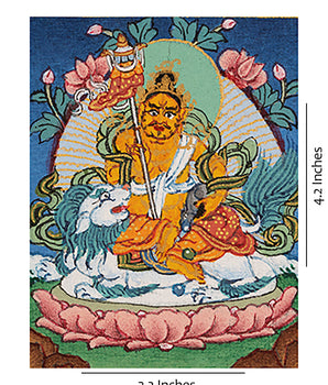Namtoshe, Deity of Wealth and Prosperity Thangka | Buddhist Wealth Deity Art