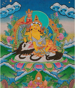 Namtoshe Jambhala Thangka