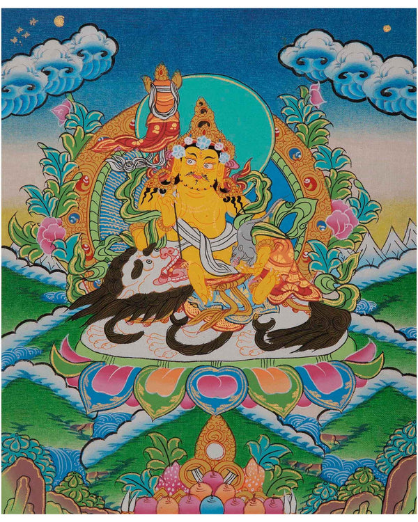 Namtoshe Jambhala Thangka