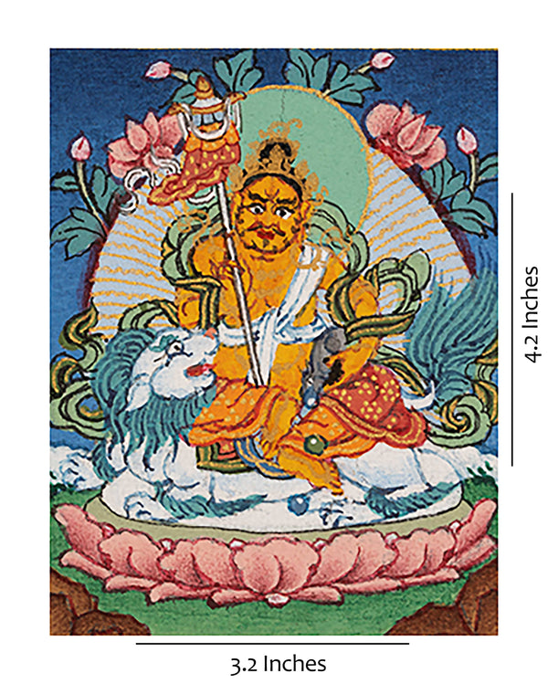 Namtoshe, Deity of Wealth and Prosperity Thangka | Buddhist Wealth Deity Art