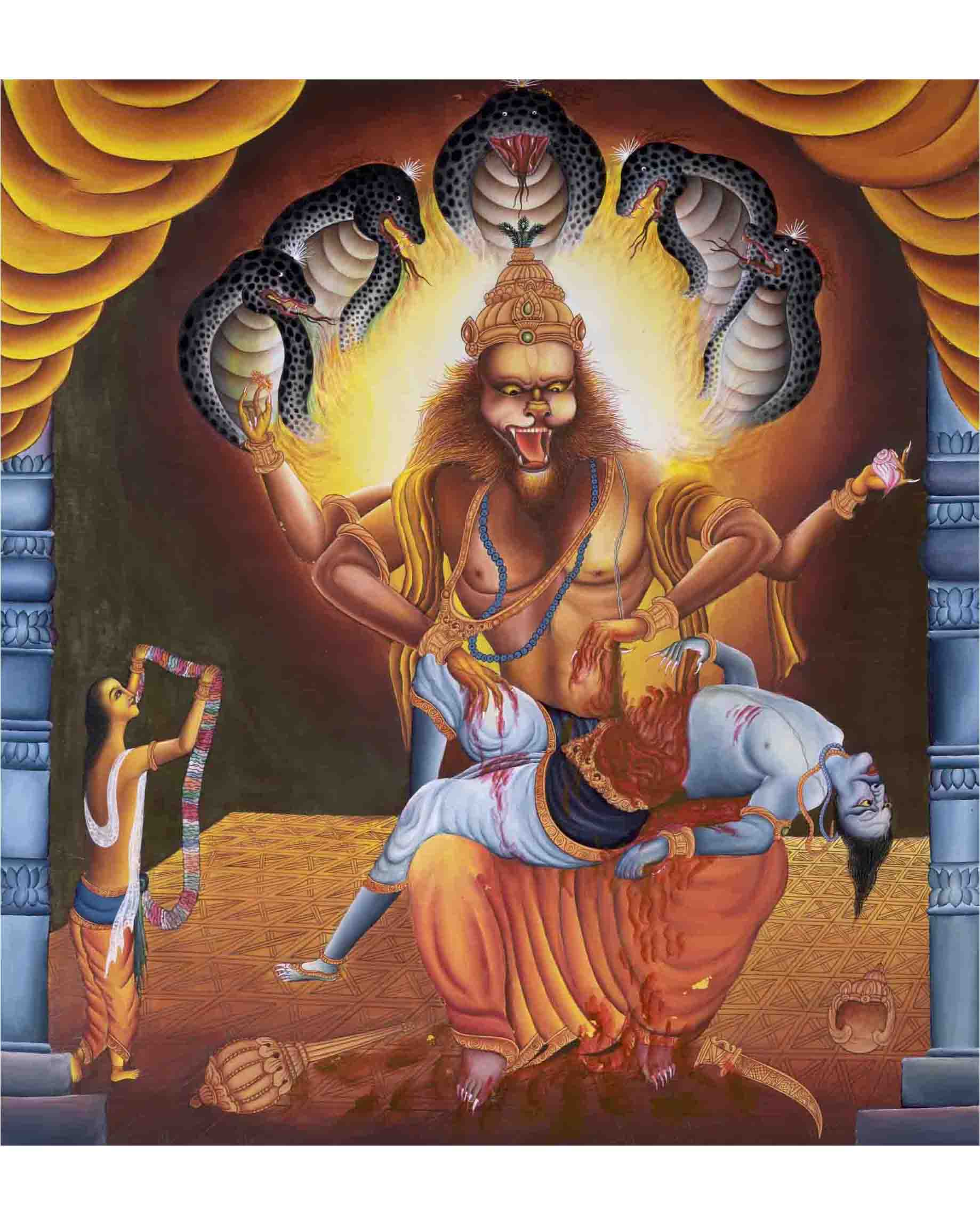 Narasimha Thangka