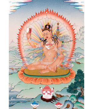 Niguma Thangka | Traditional Hand Painted Art