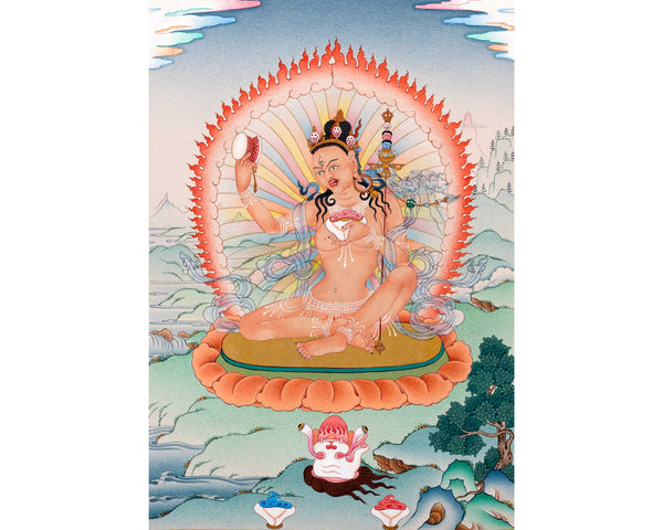 Niguma Thangka | Traditional Hand Painted Art