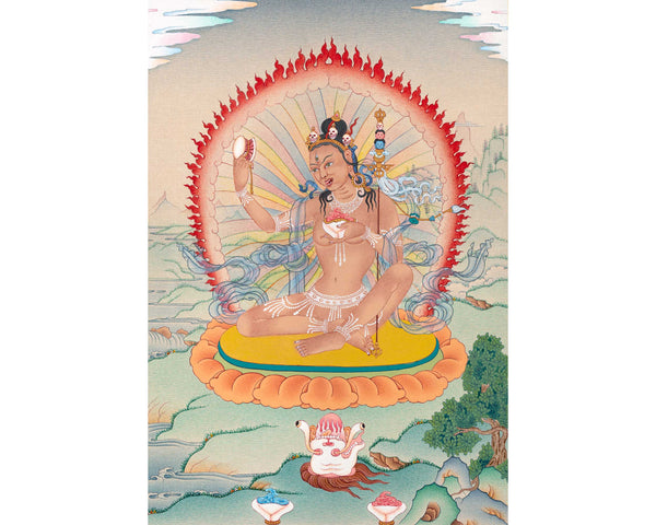 Niguma Thangka | The Lady Of Illusion