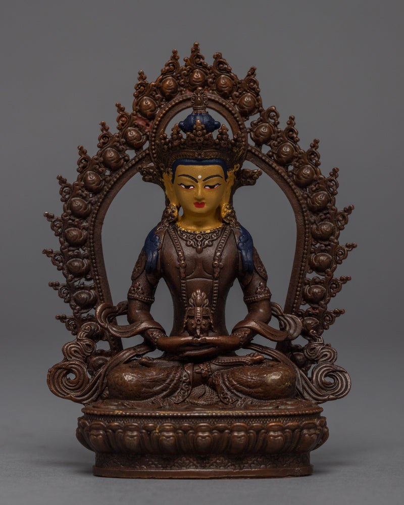 Boddhisattva Home Decor Statue Set | Gold Gilded Bodhisattva Statue