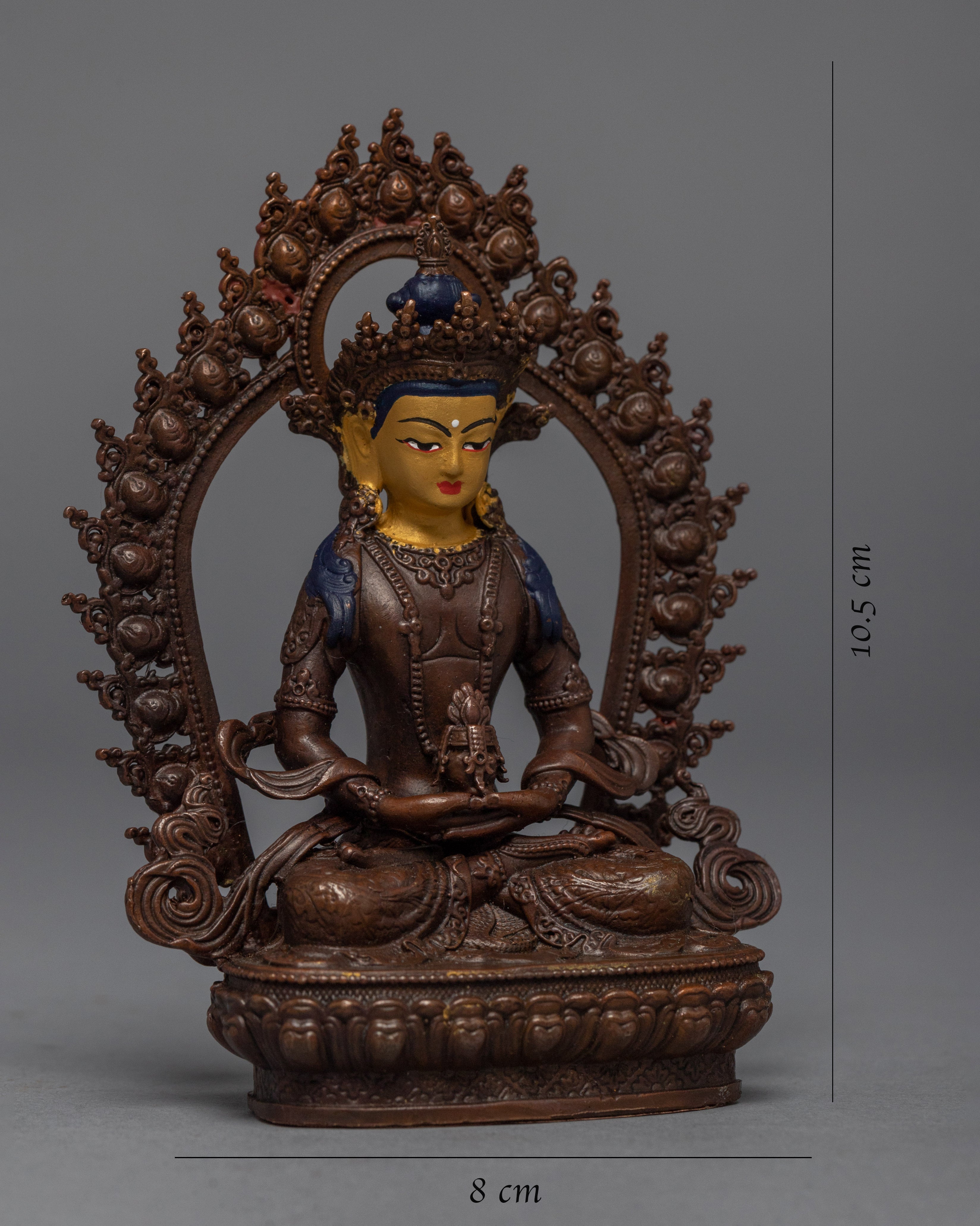 Boddhisattva Home Decor Statue Set | Gold Gilded Bodhisattva Statue