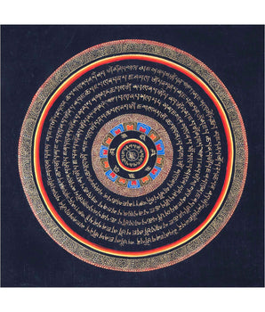 Om Mandala Thangka