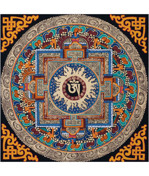 Om  Mandala Thangka