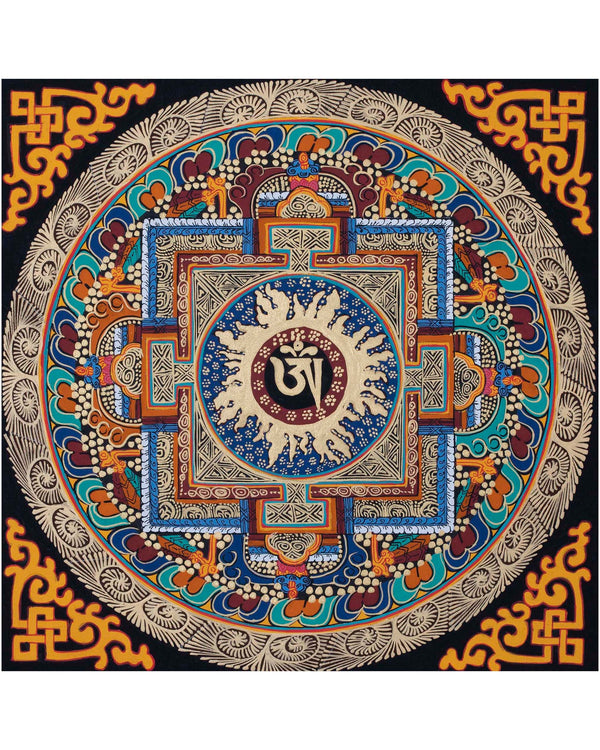 Om  Mandala Thangka