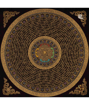 Om Mandala Thangka