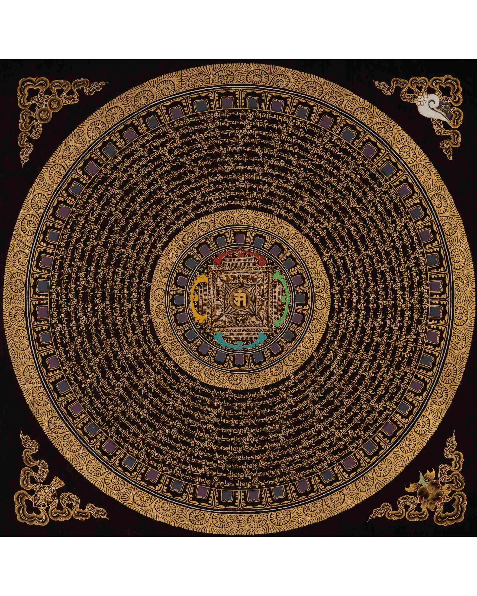 Om Mandala Thangka