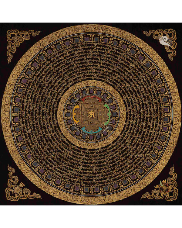 Om Mandala Thangka